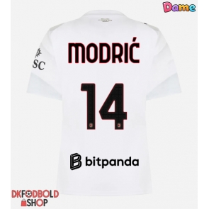 AC Milan Luka Modric #14 Udebanetrøje Dame 2026-27 Kort ærmer AC Milan Luka Modric #14 Udebanetrøje Dame 2026-27 Kort ærmer